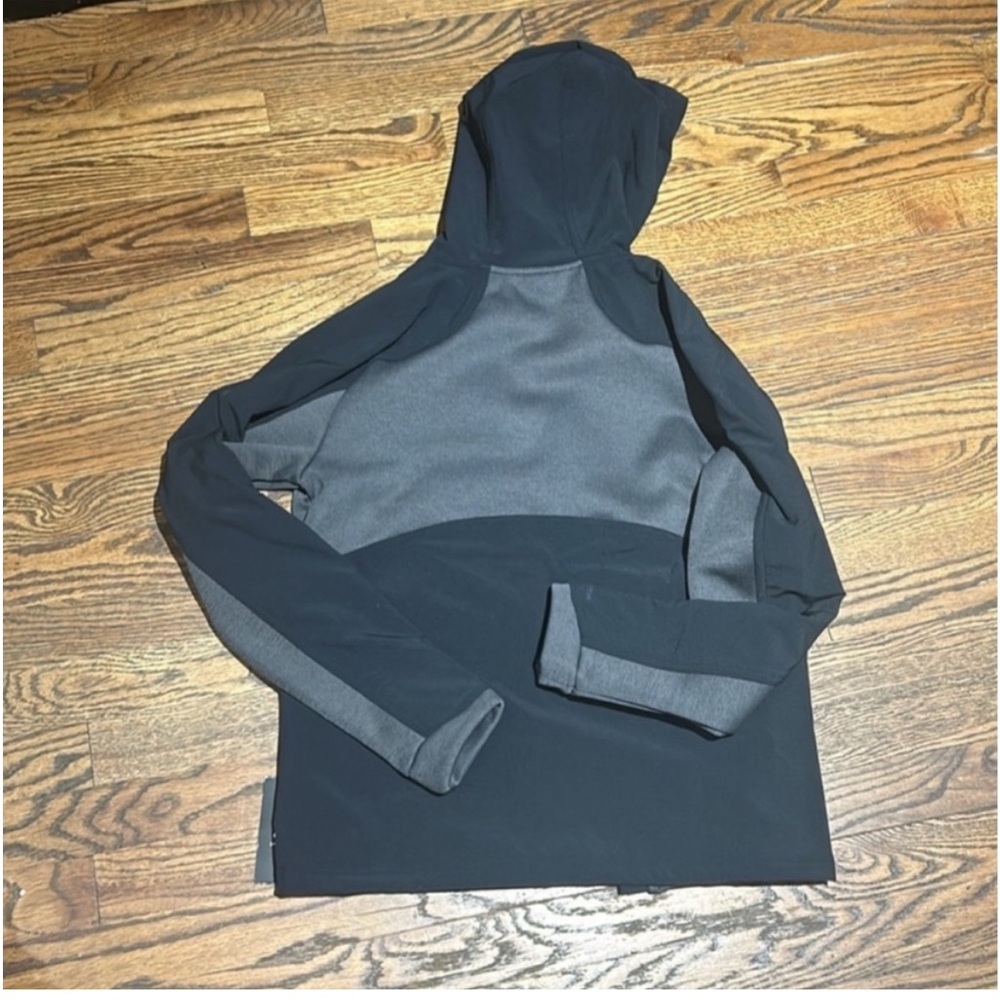 Under Armour Black Utility Jacket with Hood and Zipper - Picture 4 of 9